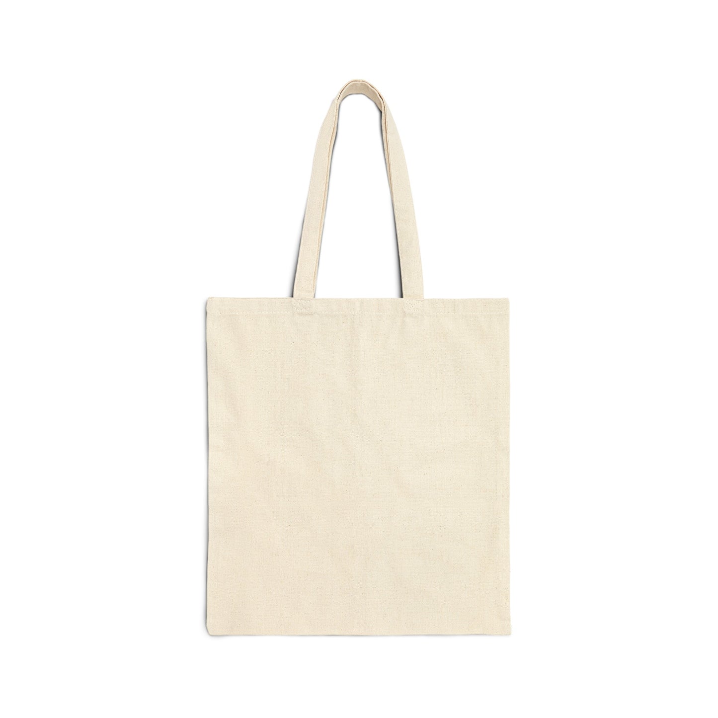 Bear or Man Cotton Canvas Tote Bag