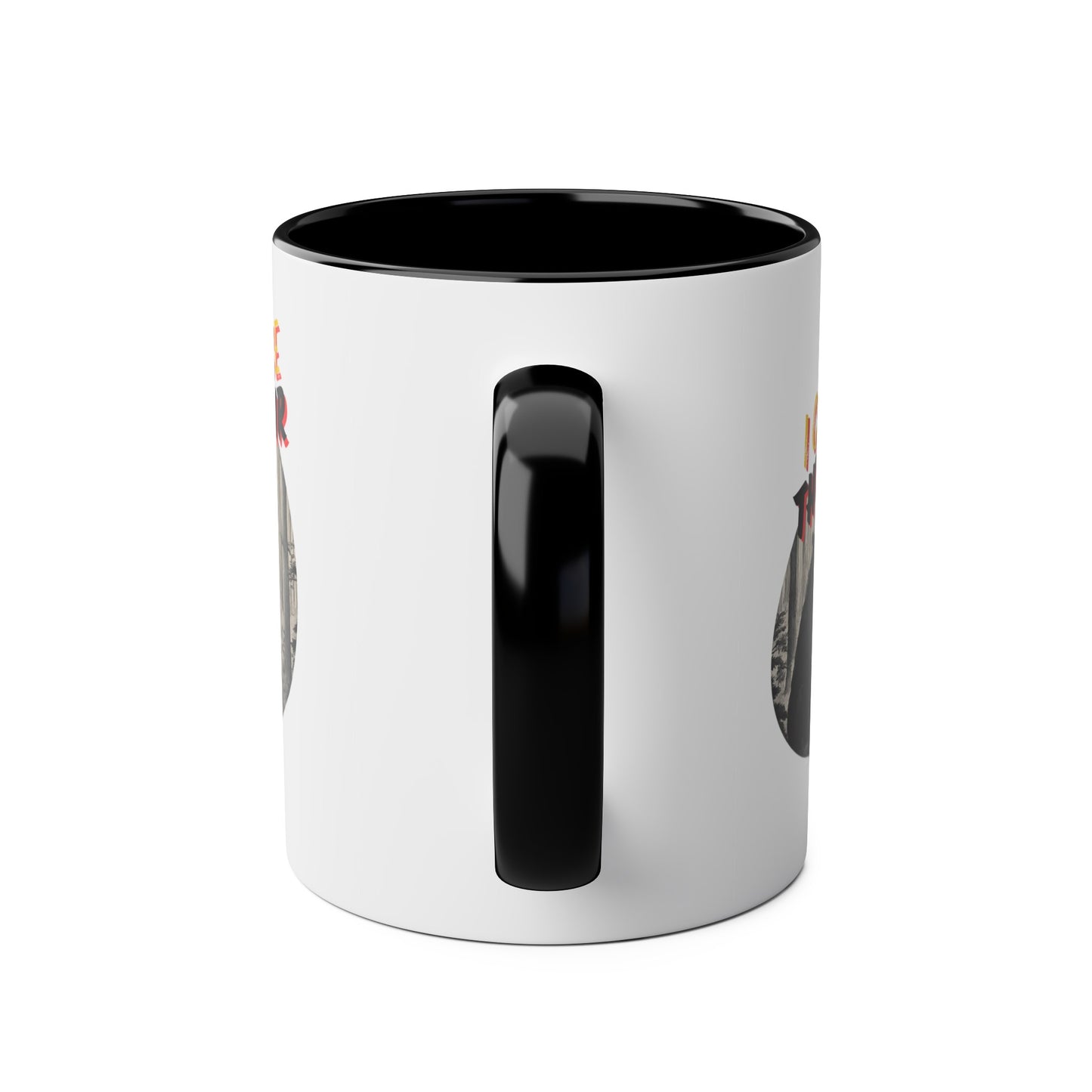 I Choose the Bear Two-Tone Coffee Mugs, 11oz