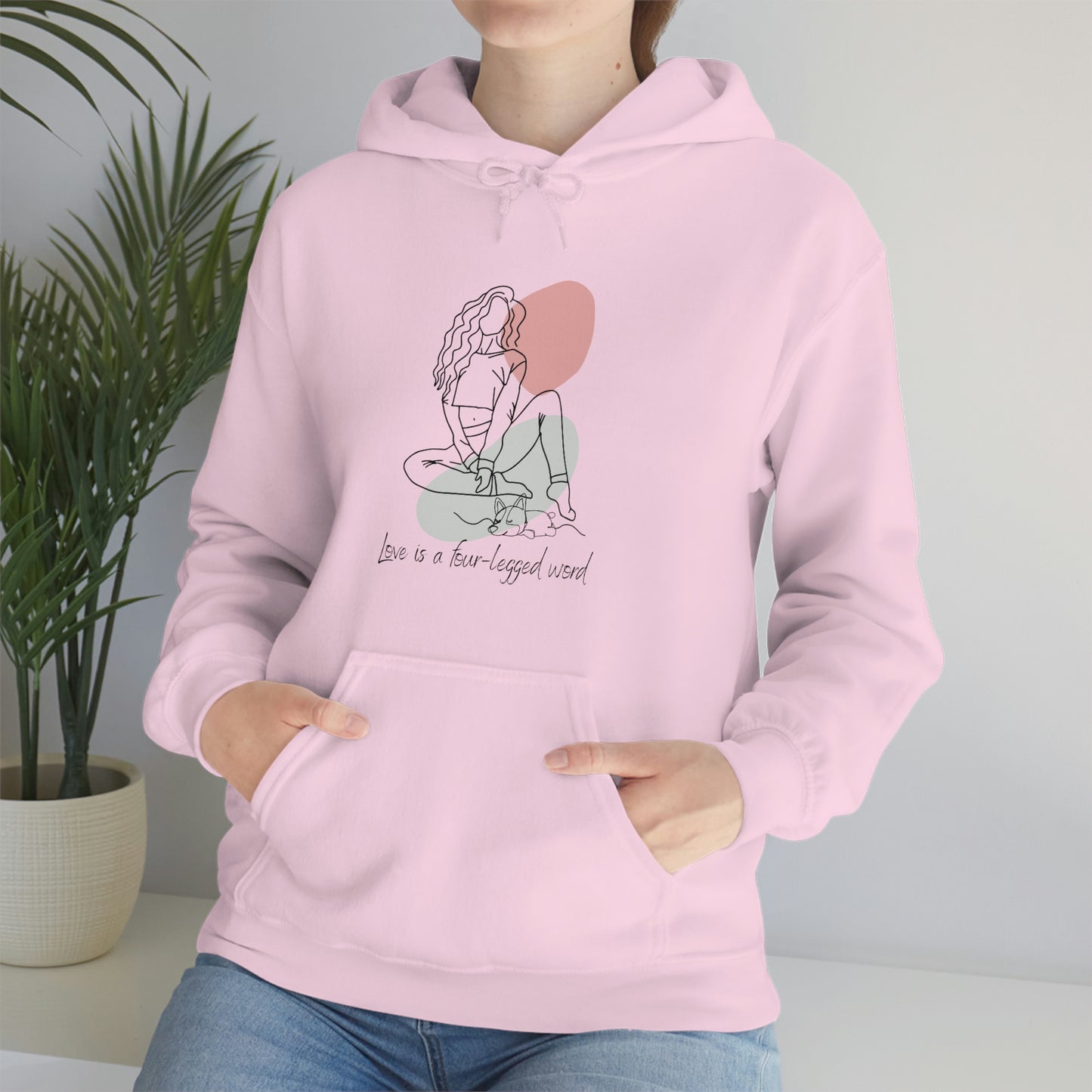 Four-Legged Word Unisex Heavy Blend™ Hooded Sweatshirt