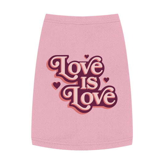 Love is Love Pet Tank Top