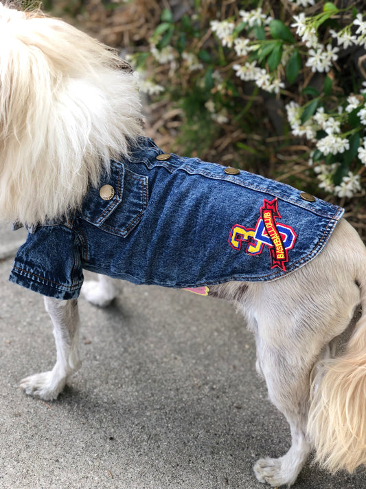 Woof There It Is Denim Jacket