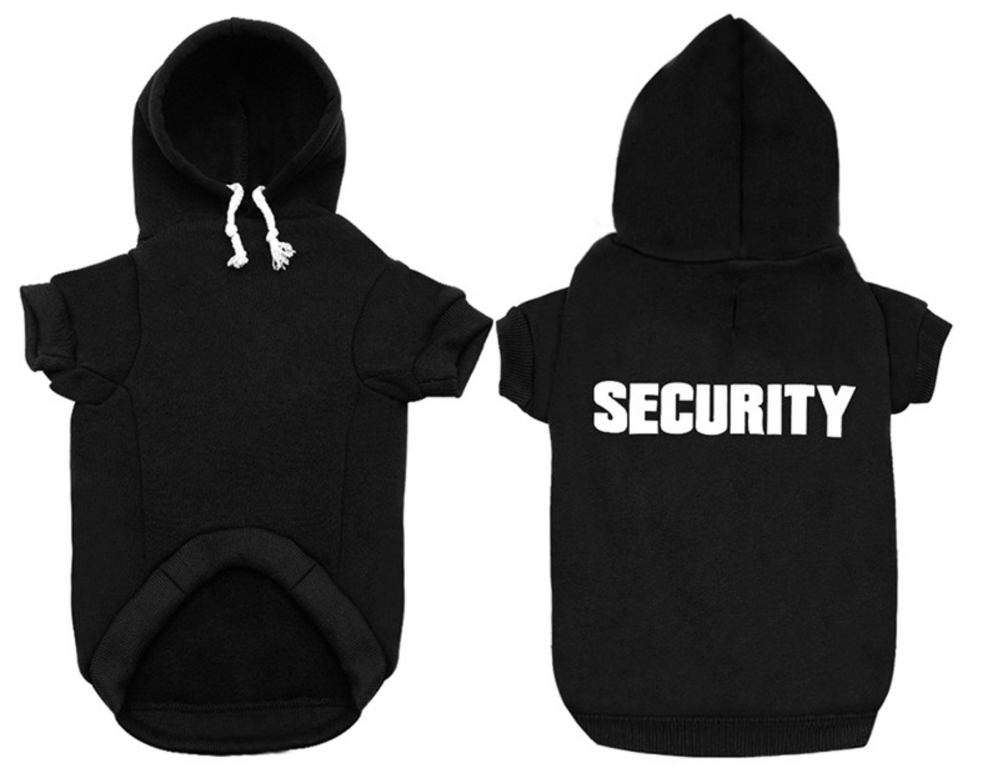 Beware of Paws Security Hoodie