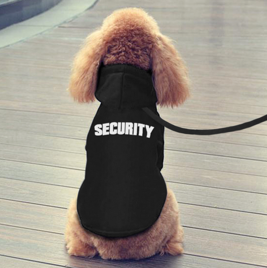 Beware of Paws Security Hoodie