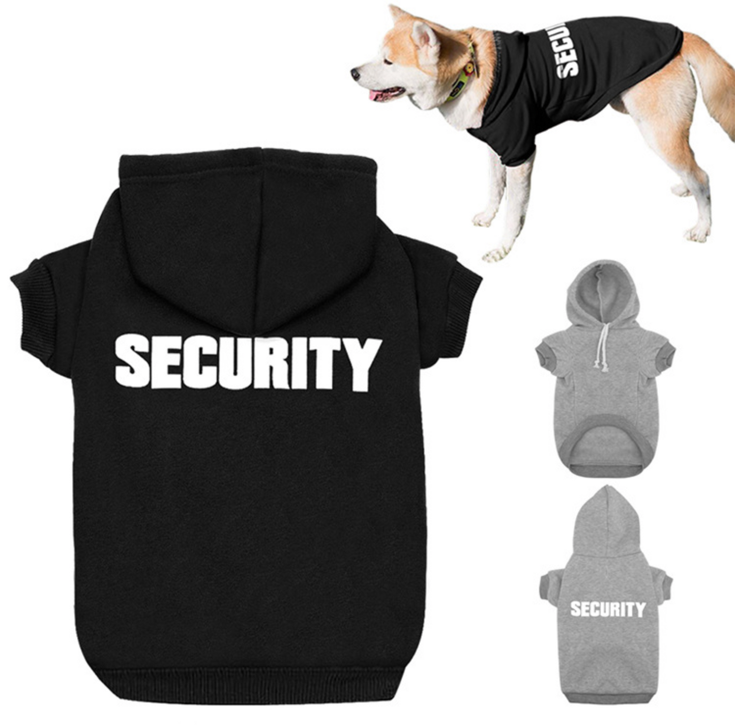 Beware of Paws Security Hoodie