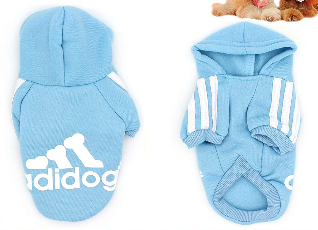 Adidog Hooded Sweatshirt