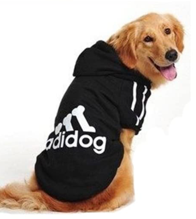 Adidog Hooded Sweatshirt