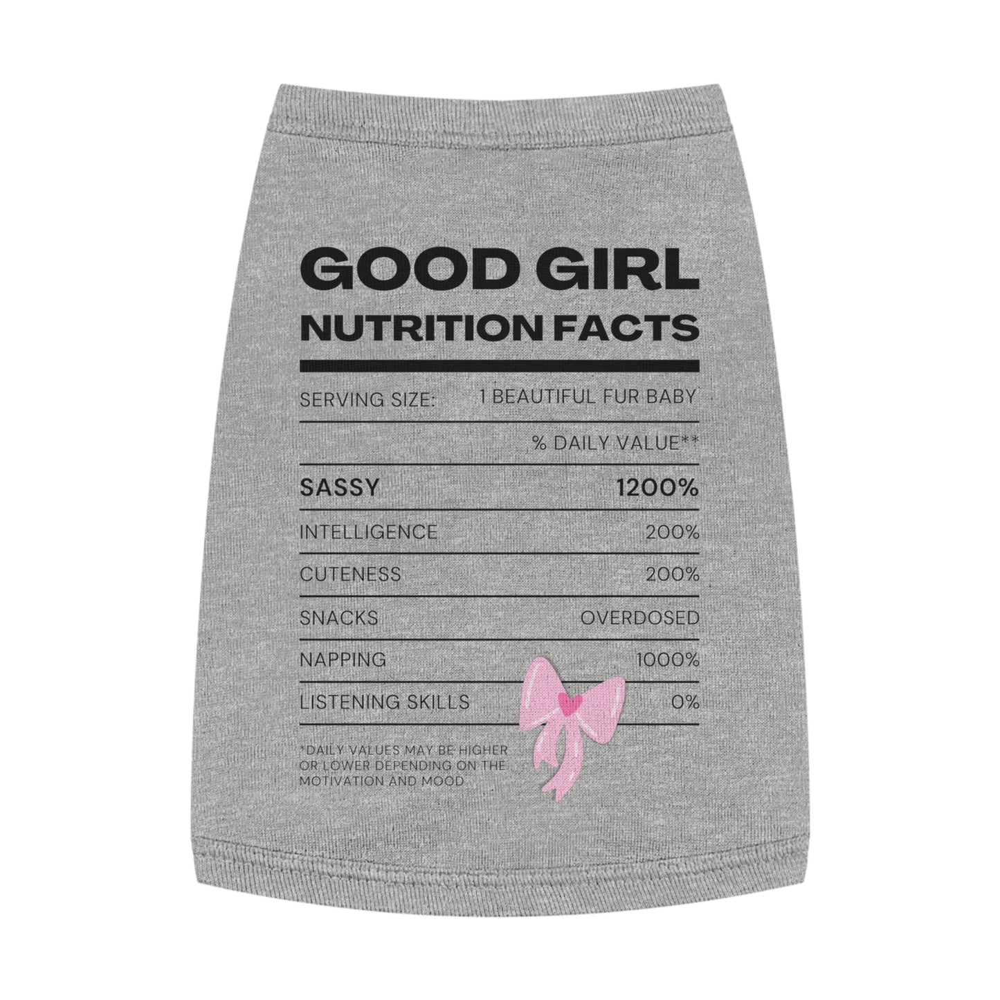 Good Girl Pet Tank Top