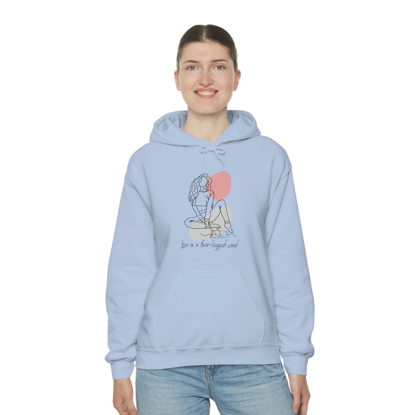 Four-Legged Word Unisex Heavy Blend™ Hooded Sweatshirt